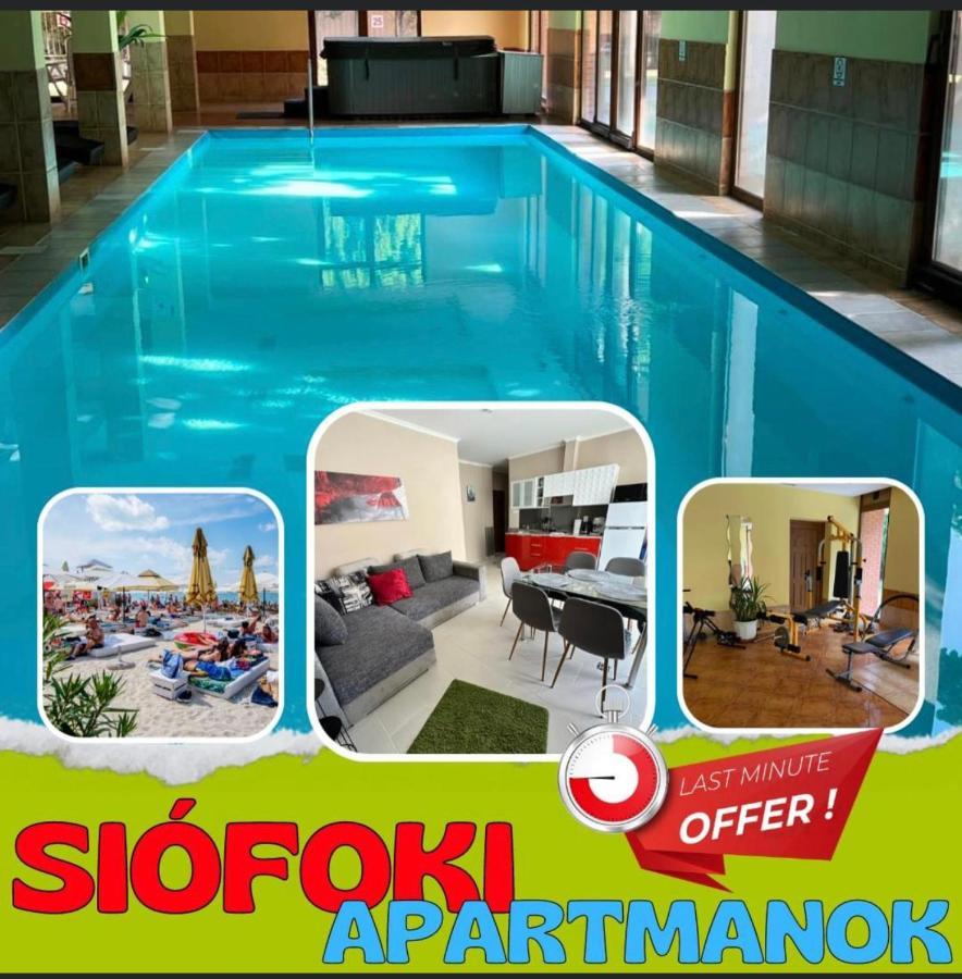 Dorina Wellness Apartment Siofok Ngoại thất bức ảnh